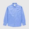 Toj Acne Studios | Acne Studios Button-Up Overshirt Kornblomst Bla