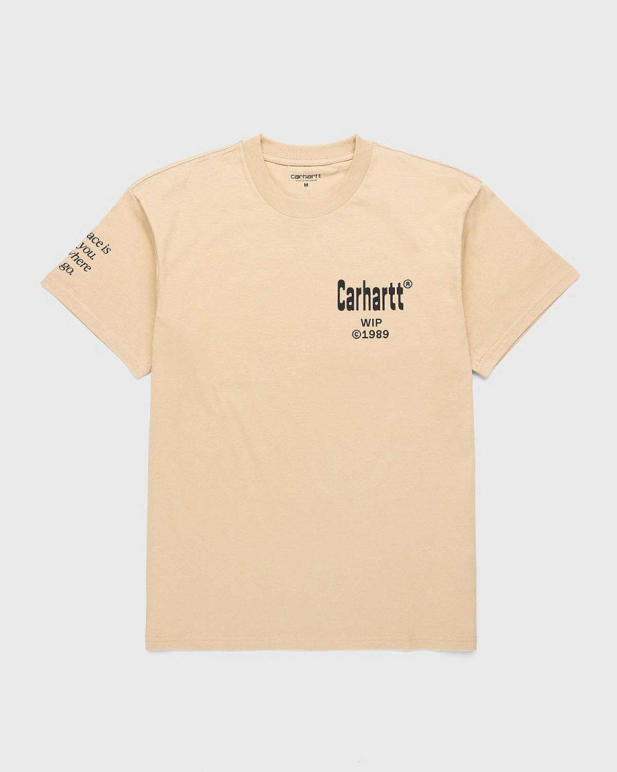 Toj Carhartt WIP | Carhartt Wip Home T Shirt Dusty Hamilton Brun/Dollargron