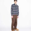 Toj Highsnobiety HS05 | Highsnobiety Hs05 Shaggy Plaid Shirt Rod/Bla