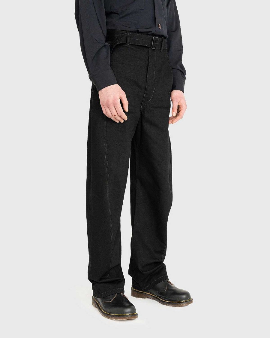 Toj Lemaire | Lemaire Twisted Belted Pants Sort