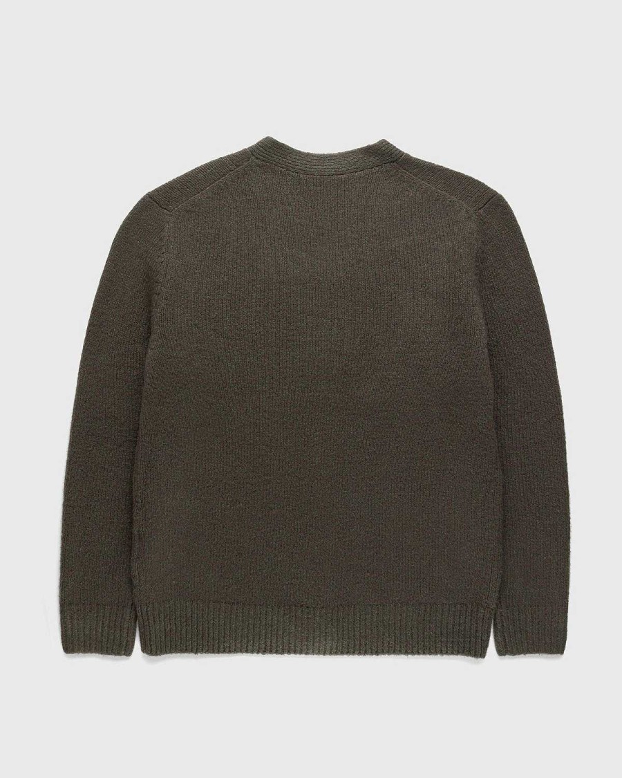 Toj Acne Studios | Acne Studios Wool Blend V-Hals Cardigan Sweater Skovgron