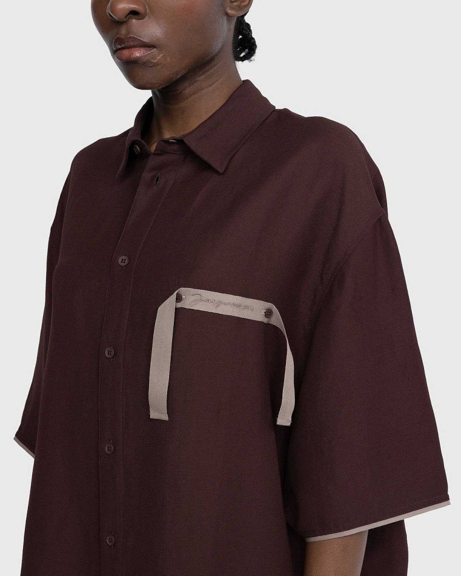 Toj JACQUEMUS | Jacquemus La Chemise Cabri Brown