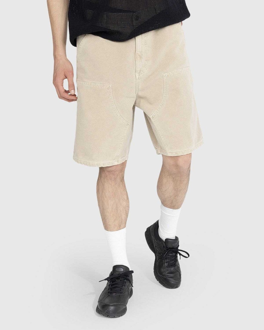 Toj Carhartt WIP | Carhartt Wip Double Knee Short Brown