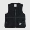 Toj And Wander | And Wander Tough Nylon Vest Charcoal