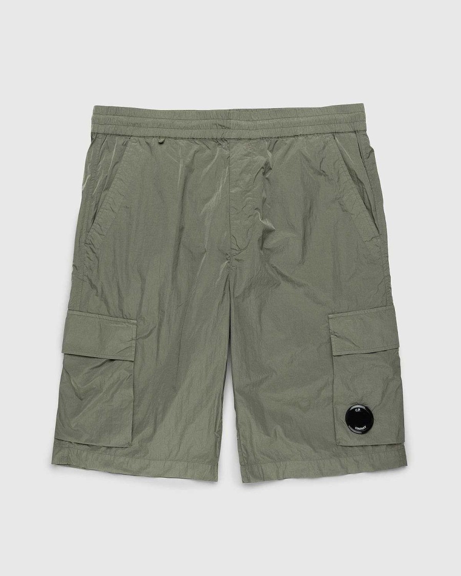 Toj C.P. Company | Cp Company Chrome-R Cargo Shorts Gron