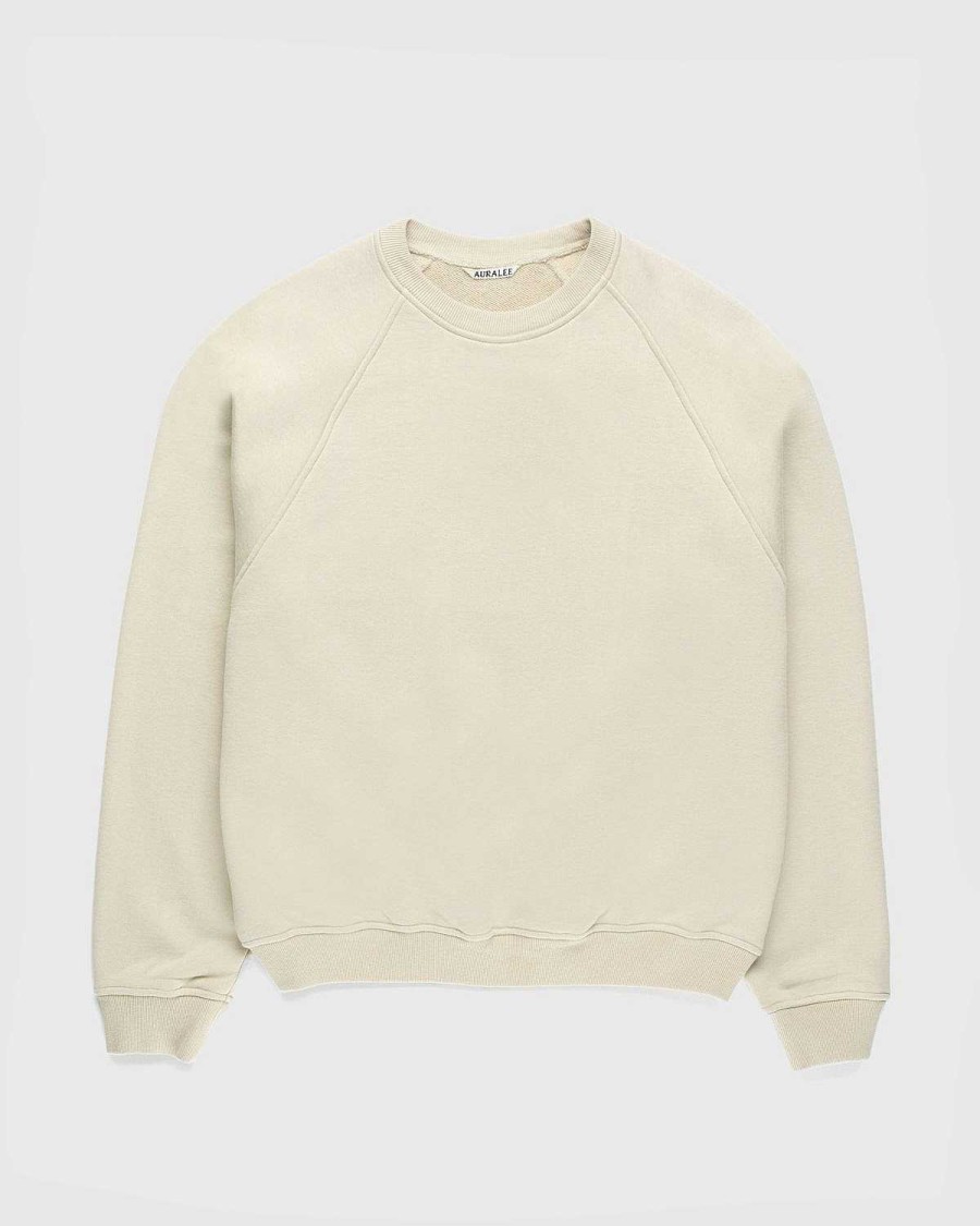 Toj Auralee | Auralee Smooth Soft Sweat Pullover Beige