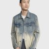 Toj Diesel | Diesel D-Barcy Trucker Jacket Bla