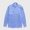 Toj Acne Studios | Acne Studios Stripe Button-Up Skjorte Bla