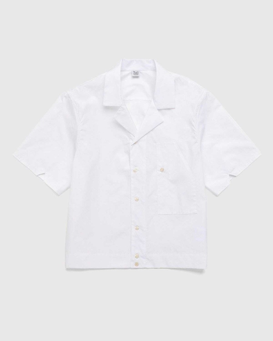 Toj Winnie New York | Winnie New York Kortaermet Button-Down Skjorte Hvid