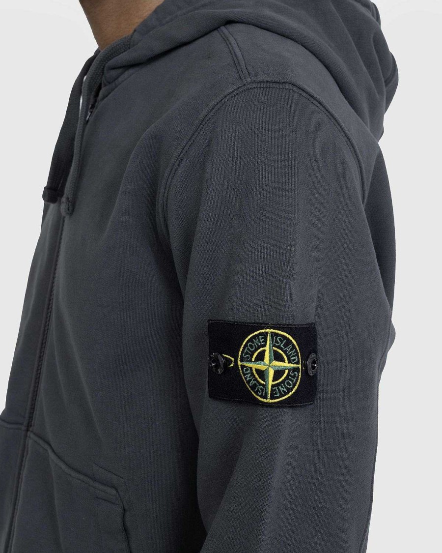 Toj Stone Island | Stone Island Logo Patch Haettejakke Blygra