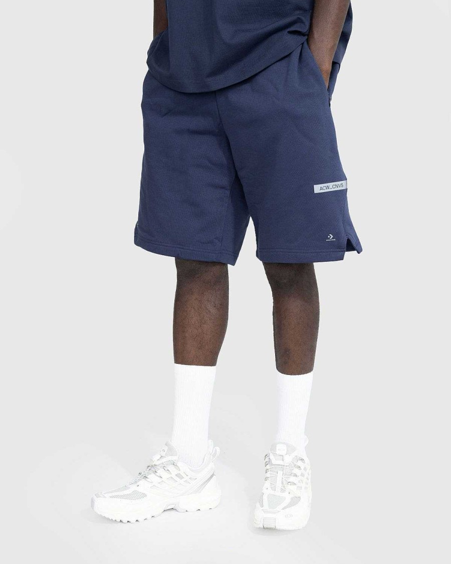 Toj Converse | Converse X A-Cold-Wall* Reflekterende Shorts Navy