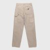 Toj Carhartt WIP | Carhartt Wip Single Knee Pant Dusty Hamilton Brown Faded