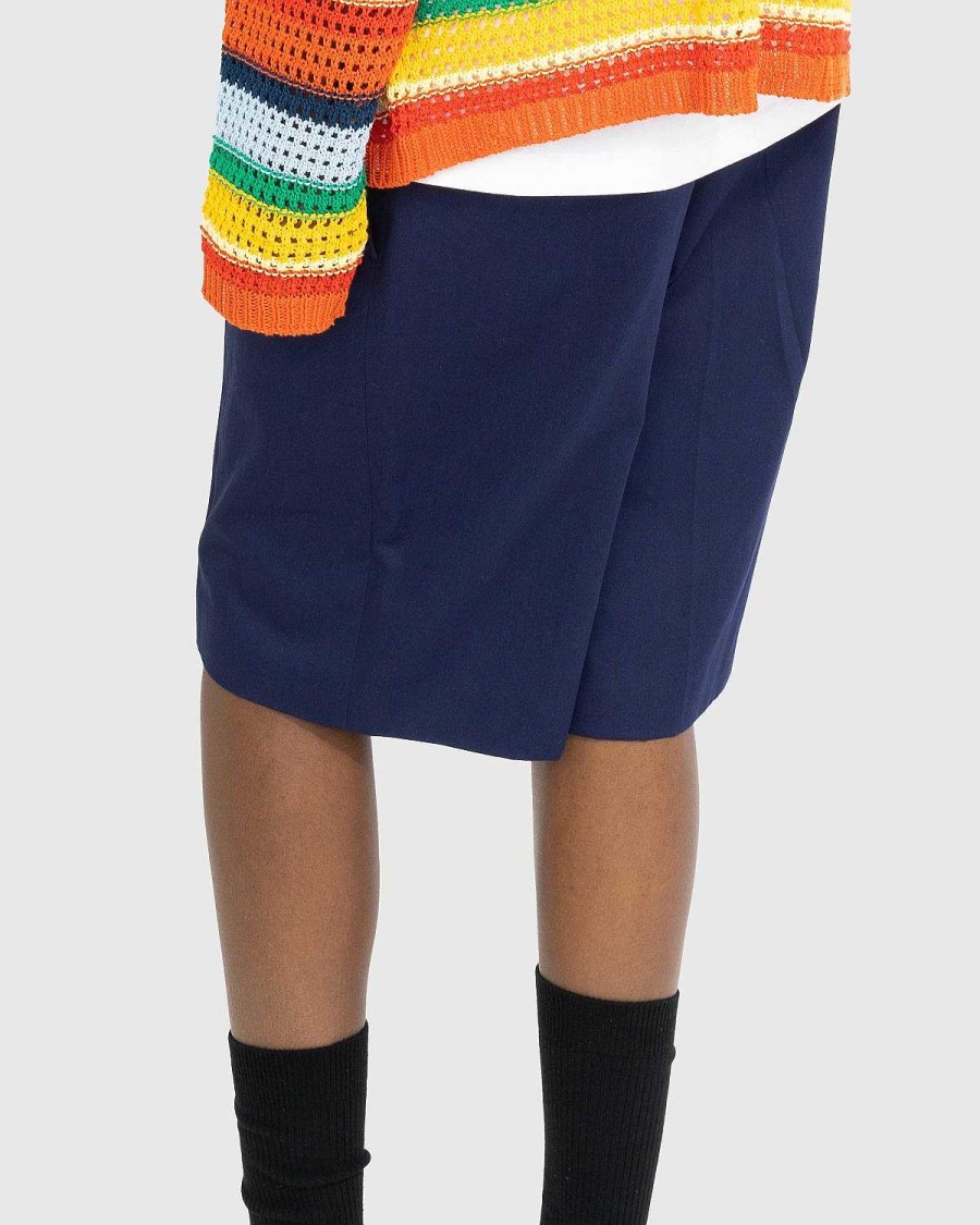 Toj Marni | Marni Chino-Shorts Med Snoretraek, Blaekbla