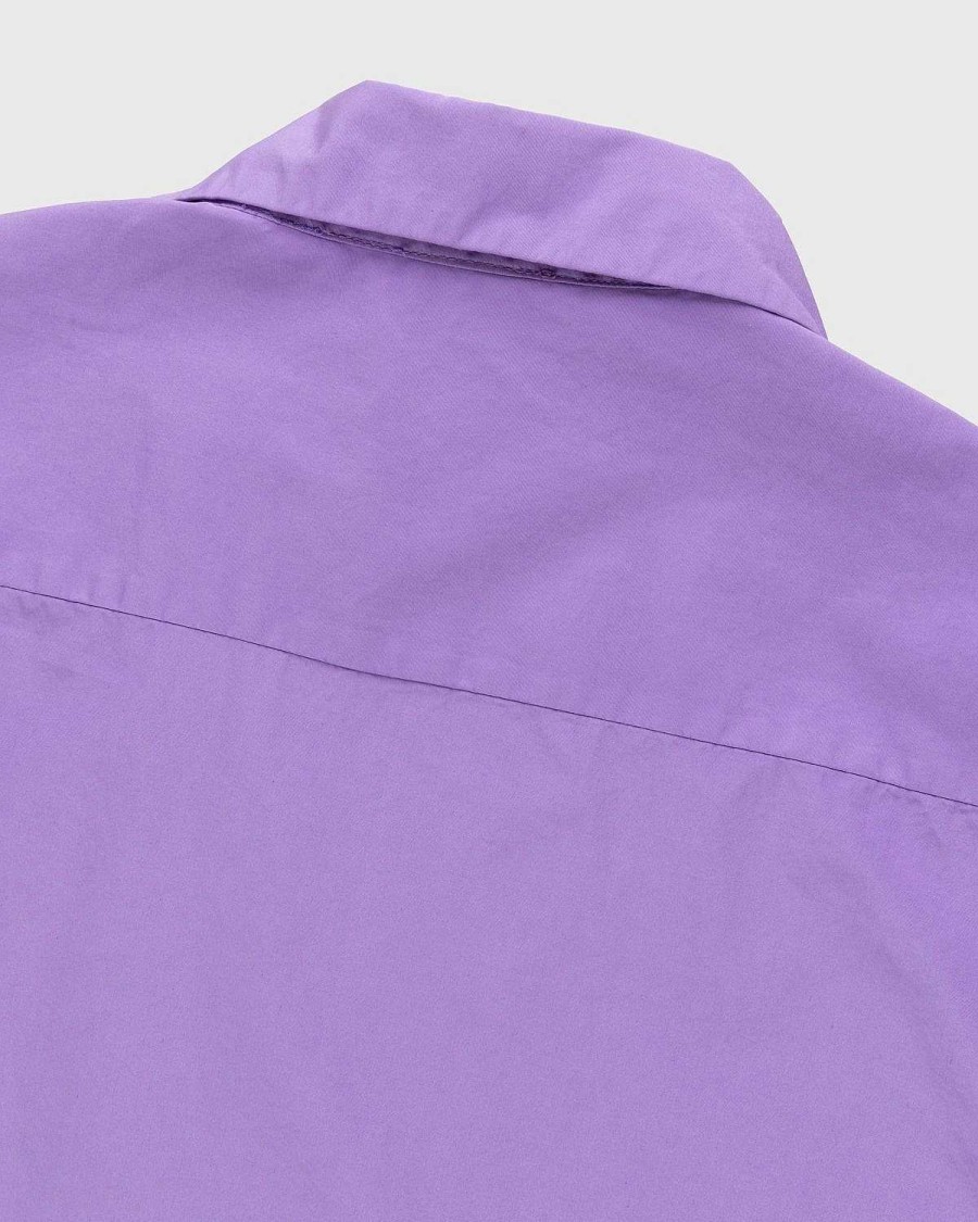 Toj Winnie New York | Winnie New York Cotton Camp Shirt Lavendel