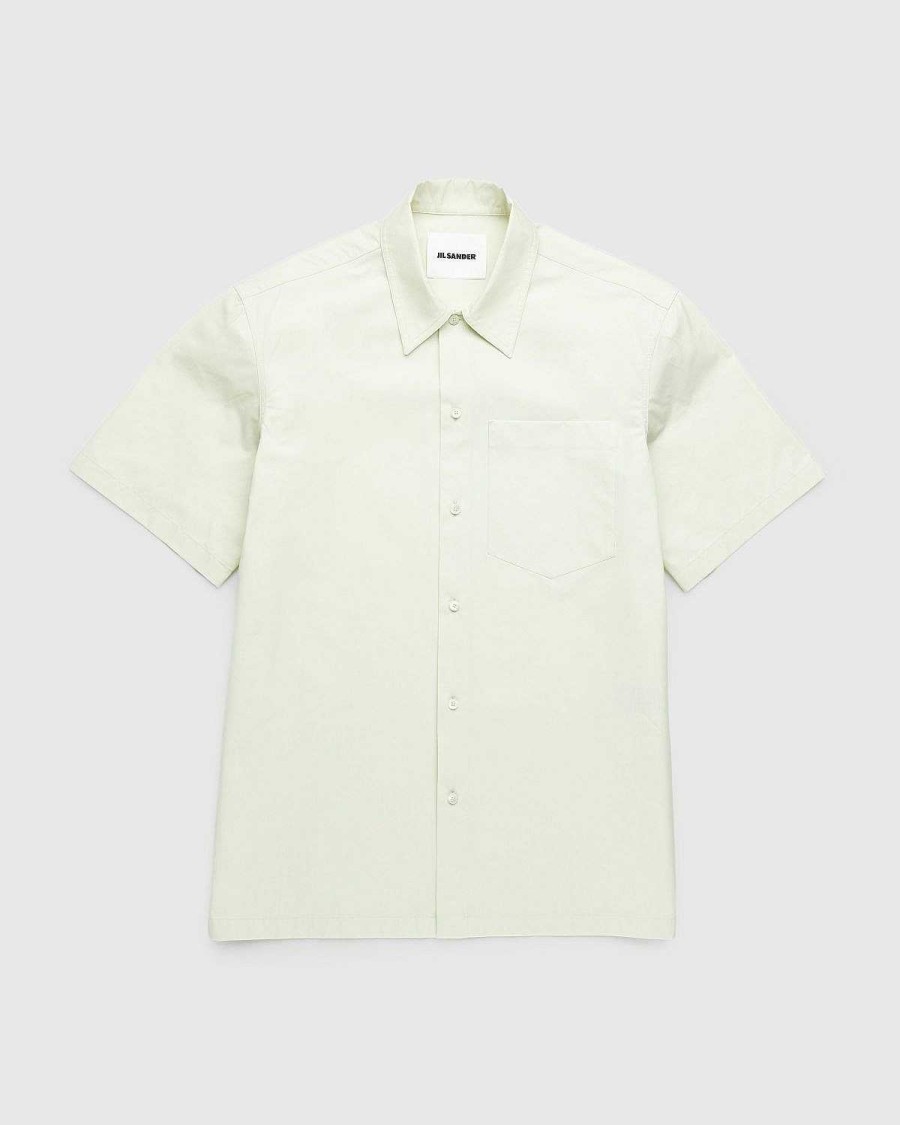 Toj Jil Sander | Jil Sander Kortaermet Button-Up Gron