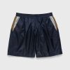 Toj Highsnobiety | Highsnobiety Mix Panel Nylon Shorts Navy/Brun