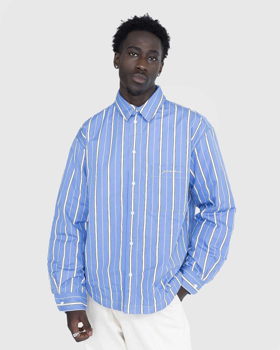 Toj JACQUEMUS | Jacquemus La Chemise Boulanger Bla Striber