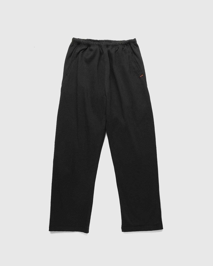 Toj Heron Preston | Heron Preston X Calvin Klein Jogger Med Lige Ben Til Maend, Sort