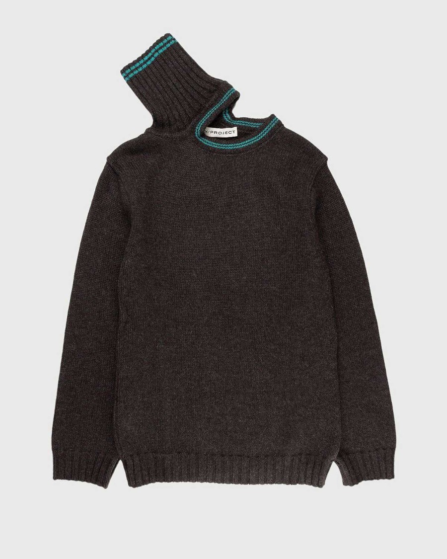 Toj Y/Project | Y/Project Klassisk Dobbelthalset Oversize Sweater Brun