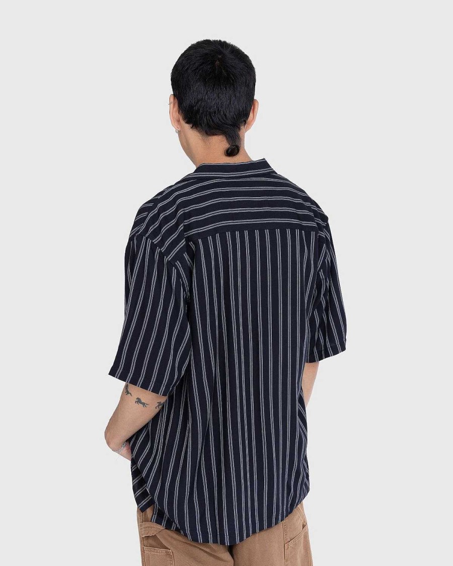 Toj Carhartt WIP | Carhartt Wip Reyes Stripe Shirt Sort