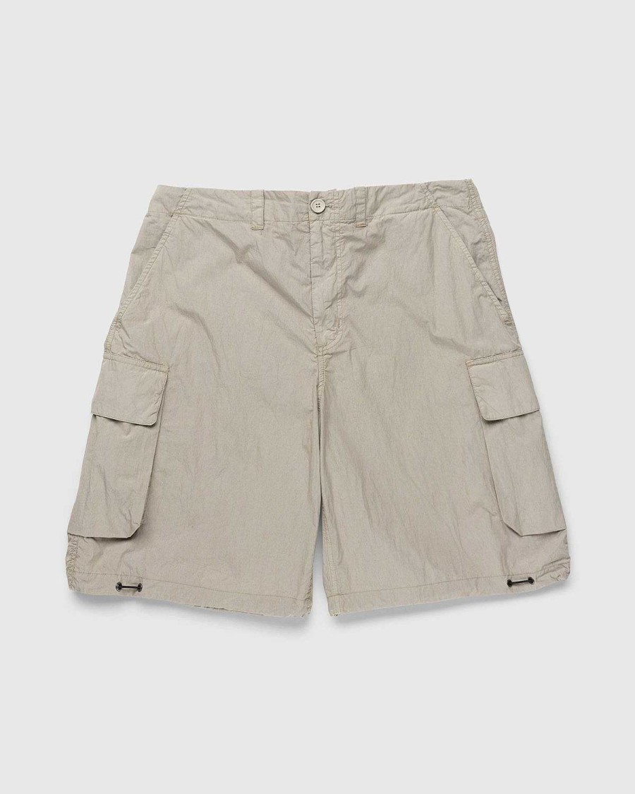 Toj Our Legacy | Our Legacy Mount Shorts Metallic Sand Parachute Poplin