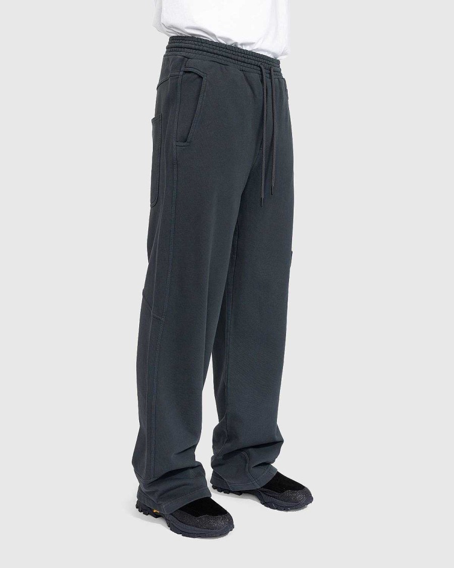 Toj Trussardi | Trussardi Stonewashed Greyhound Sweatpants Sort