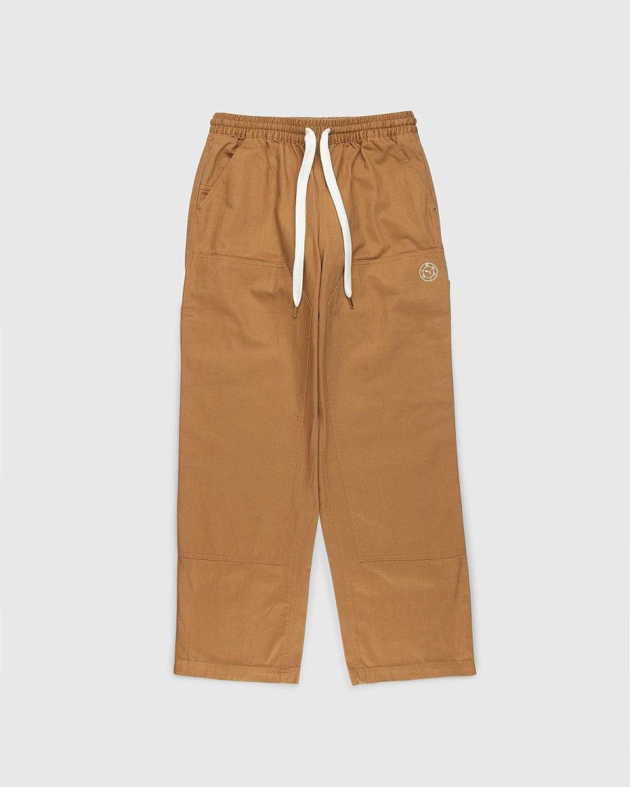 Toj Puma | Puma X Rhuigi Double Knee Pants Desert Tan