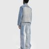 Toj Marine Serre | Marine Serre Regenerated Denim Straight Leg Pants Blue