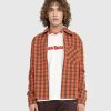 Toj Wales Bonner | Wales Bonner Etudes Jacket Bomuld Ternet Orange/Brun