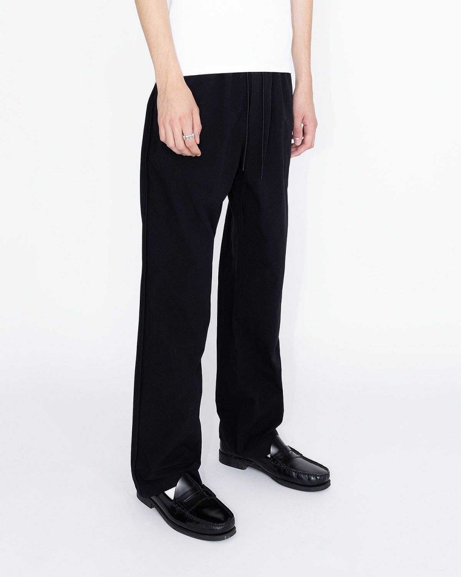 Toj Highsnobiety HS05 | Highsnobiety Hs05 Reverse Piping Elastic Trouser Sort