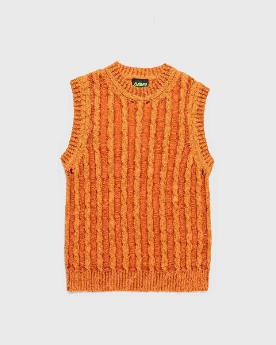 Toj AGR | Agr Creative Cable Mohair Vest