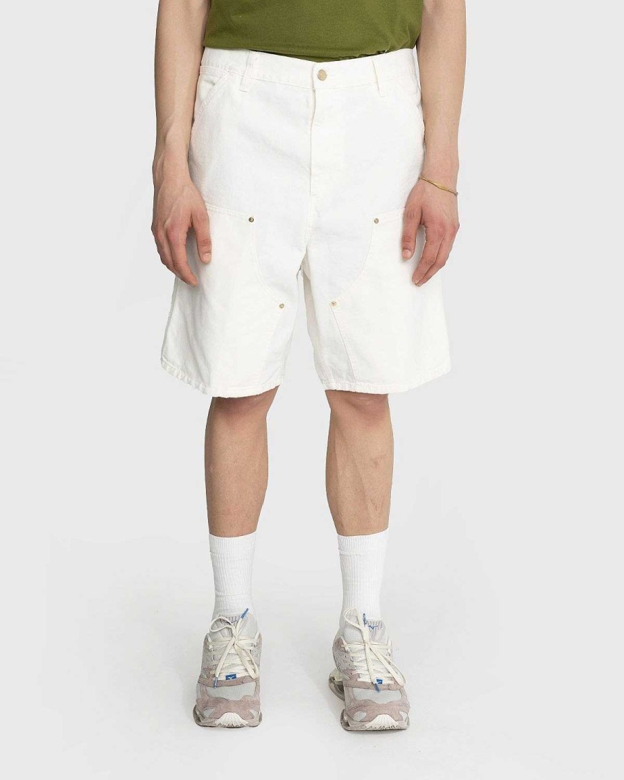 Toj Carhartt WIP | Carhartt Wip Double Knee Short White