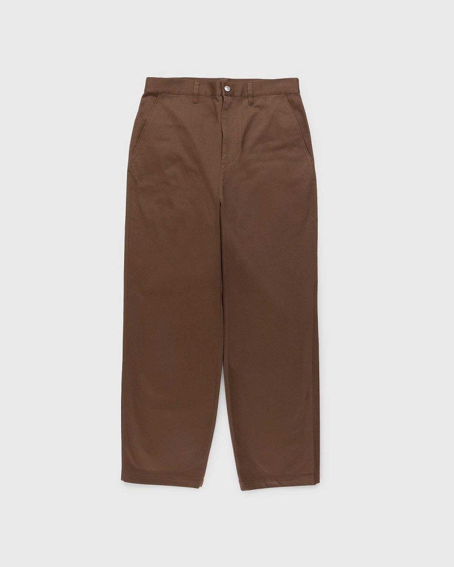 Toj Highsnobiety HS05 | Highsnobiety Hs05 Reverse Twill Baggy Trouser Brun