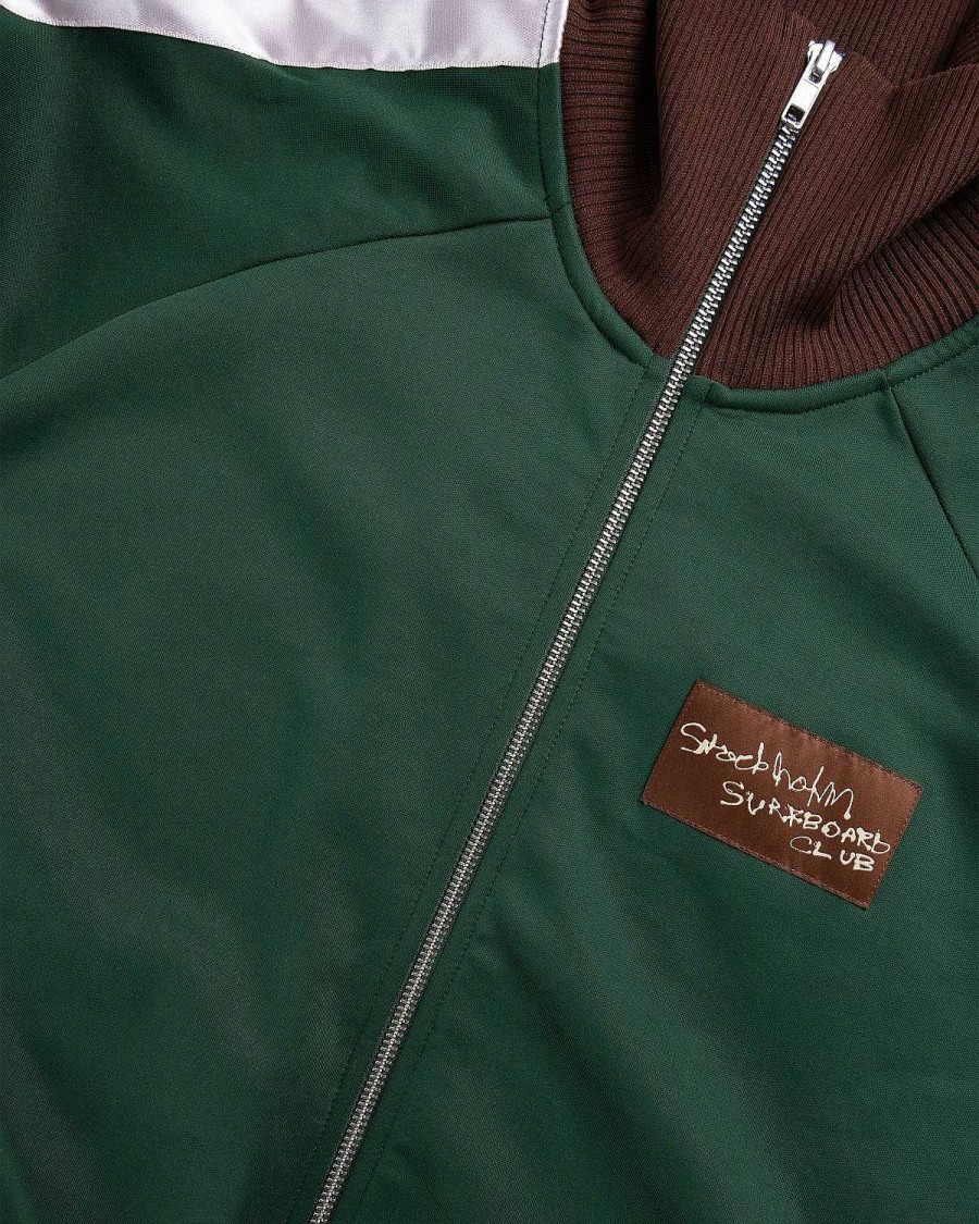 Toj Stockholm Surfboard Club | Stockholm Surfboard Club Track Top Fall Green