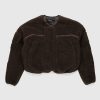 Toj Entire Studios | Entire Studios Fluffy Overcoat Brown