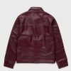 Toj Highsnobiety HS05 | Highsnobiety Hs05 Laederjakke Burgundy