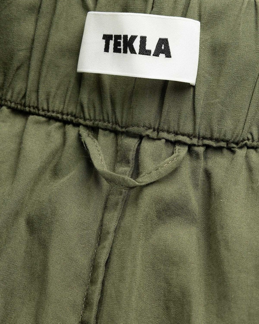 Toj Tekla | Tekla Poplin Pyjamas Bukser Willow