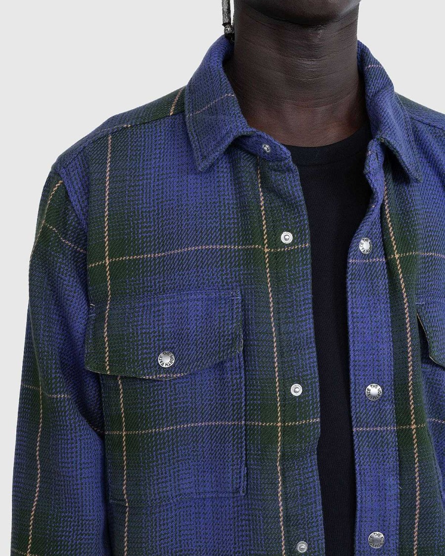 Toj The North Face | The North Face Valley Twill Utility Shacket Fyrenal Large Halfdome Shadow Plaid