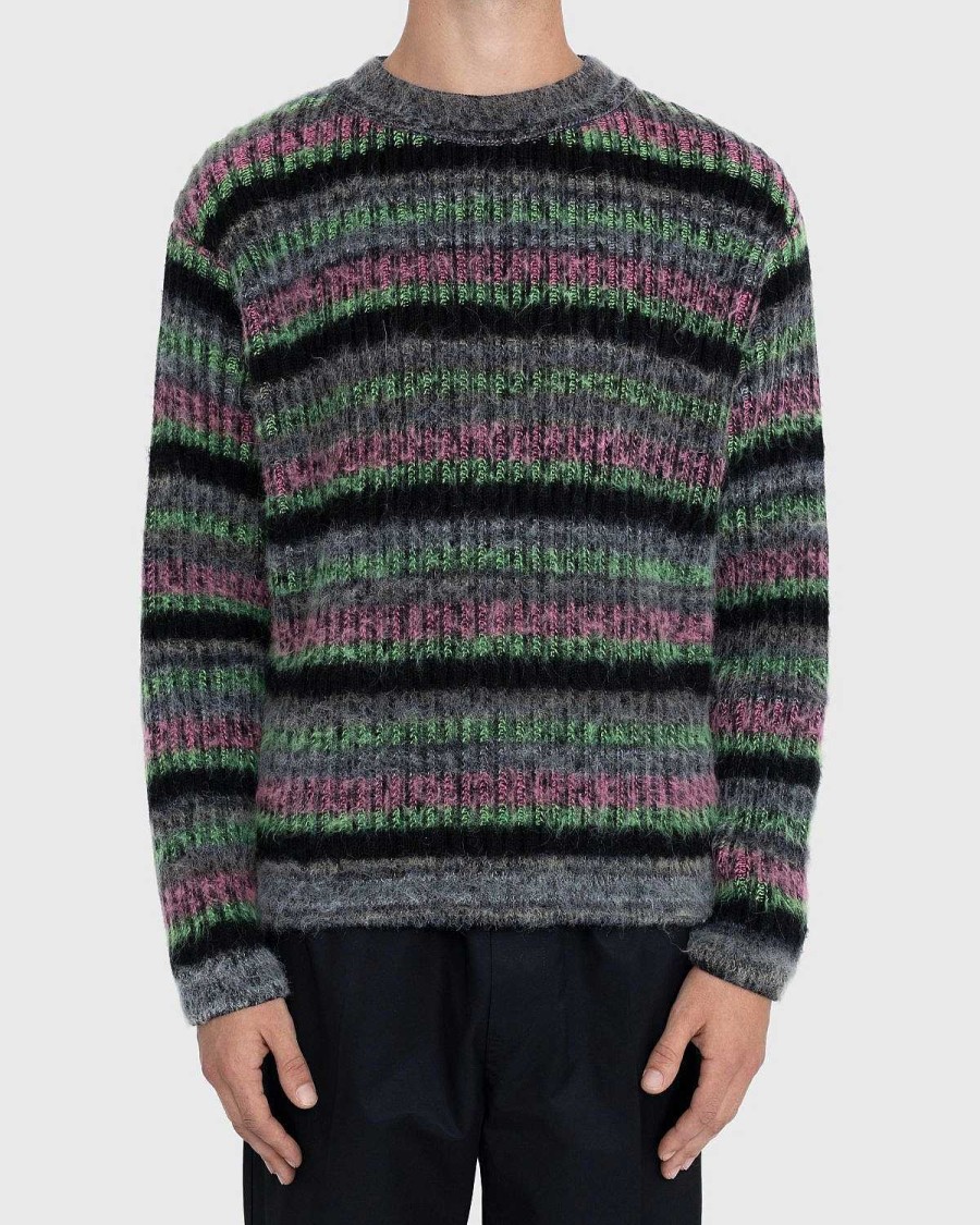 Toj AGR | Agr Fuzzy Mohair Crewneck Sweater Multi