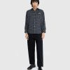 Toj Stockholm Surfboard Club | Stockholm Surfboard Club Flynn Flannel Shirt Sort