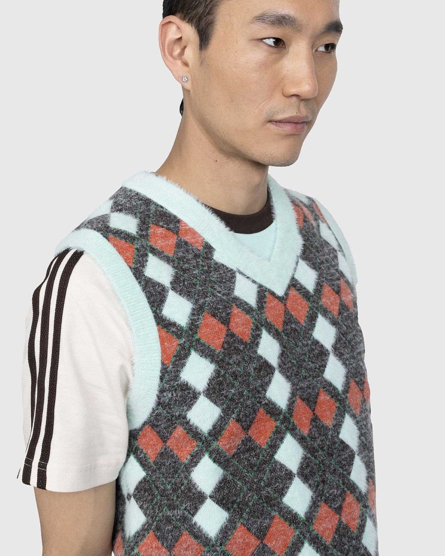 Toj Adidas | Adidas X Wales Bonner Strik Argyle Vest Multi