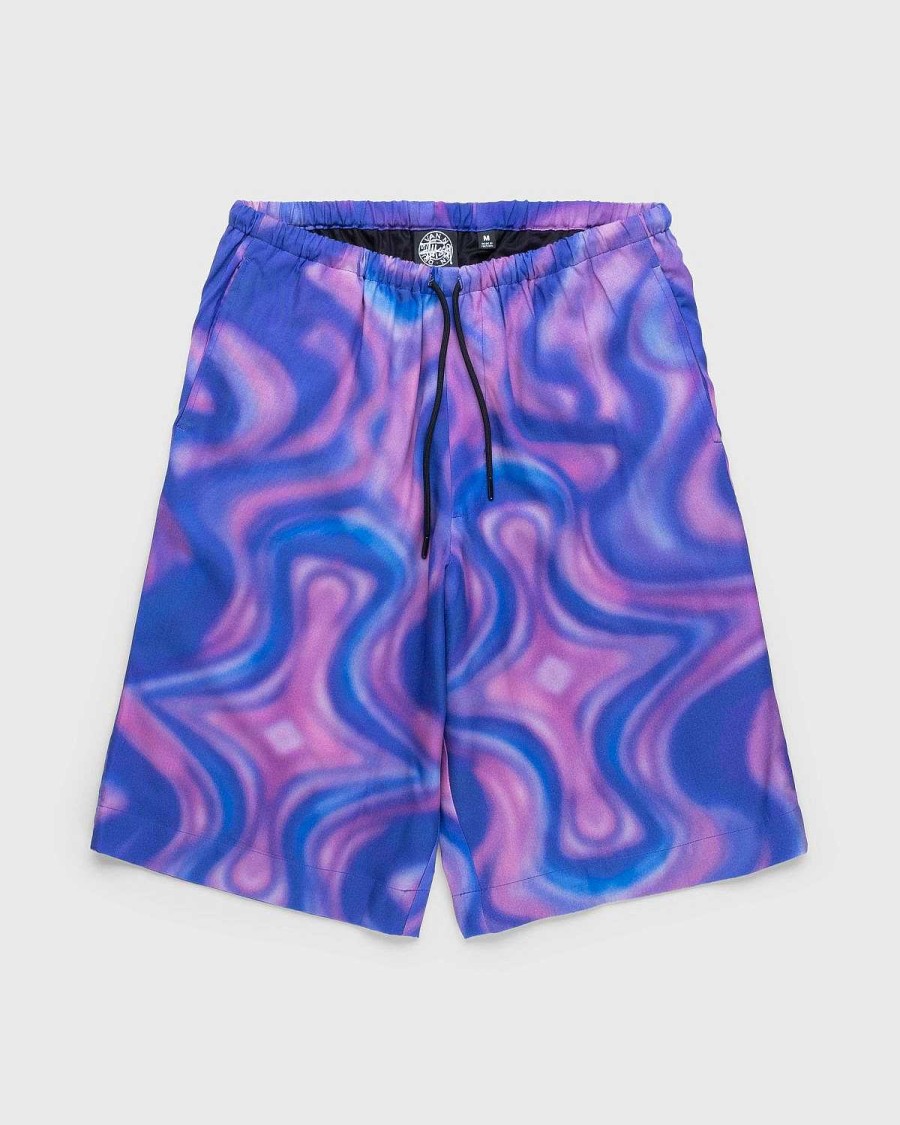 Toj Stüssy | Stussy X Dries Van Noten Airbrush Shrooms Shorts