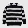 Toj J. Press | J. Press X Highsnobiety Shaggy Dog Stripe Sweater Sort/Cream