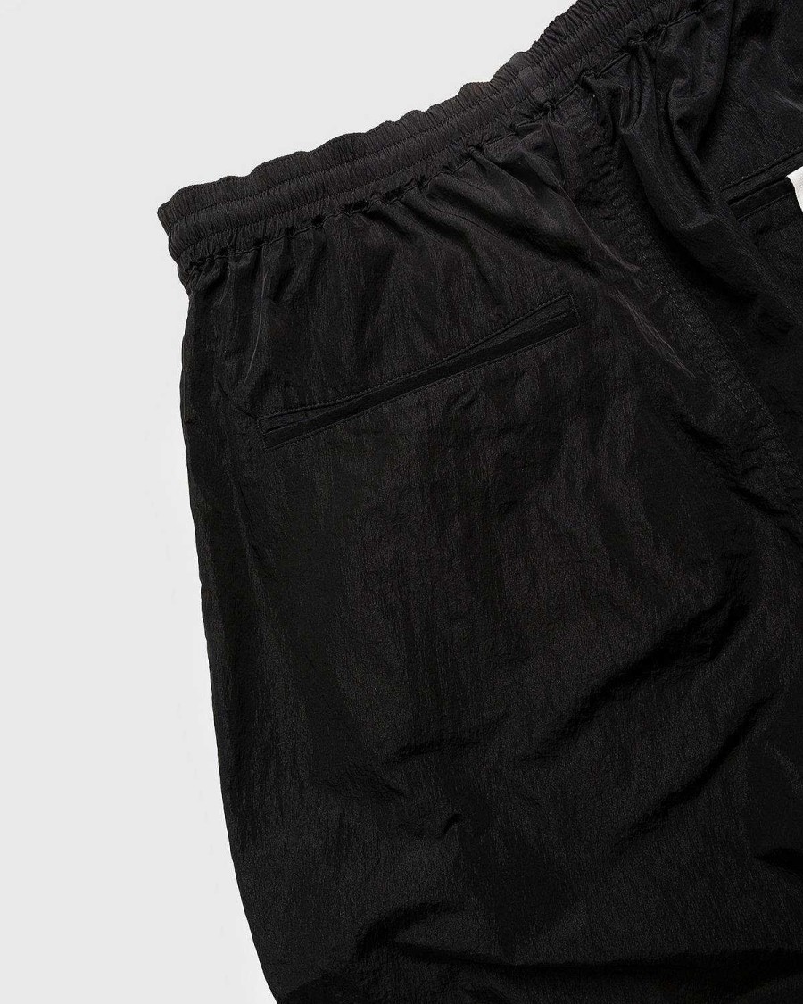 Toj Highsnobiety | Highsnobiety Crepe Nylon Elastic Pants Sort