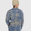 Toj Acne Studios | Acne Studios Jacquard Crewneck Sweater Blue