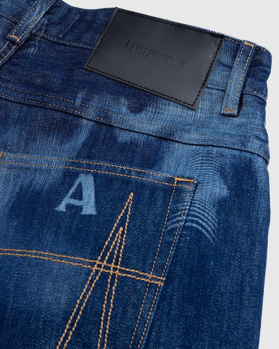 Toj Ahluwalia | Ahluwalia Signature Lav Talje Jeans Indigo