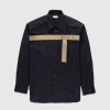 Toj Dries van Noten | Dries Van Noten Croom Bis Shirt Sort