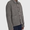 Toj Acne Studios | Acne Studios Herringbone Jacket Grey Melange