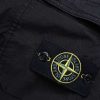 Toj Stone Island | Stone Island Stretch Cotton Gabardine Cargo Pants Sort