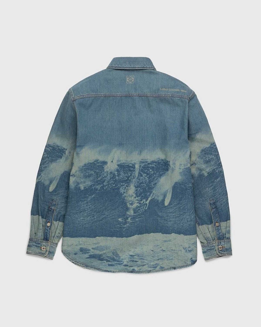 Toj Loewe | Loewe Paulas Ibiza Surf Print Overshirt Bla